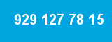 929 127 78 15